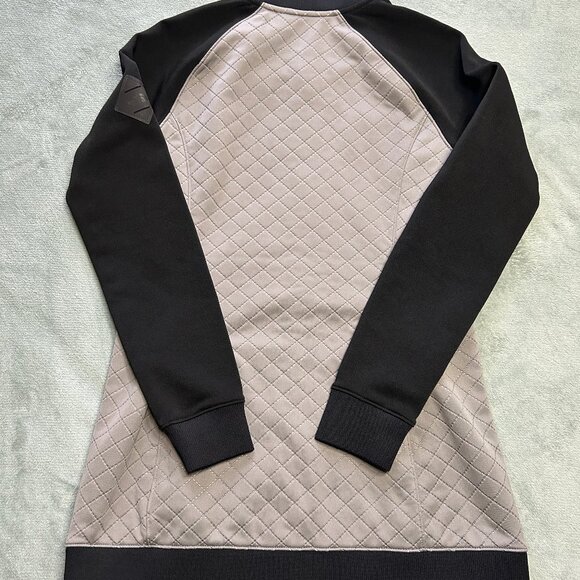 The North Face Jacket Womens Small Quilted Gray Black Full Zip Running Outdoors - Picture 7 of 15